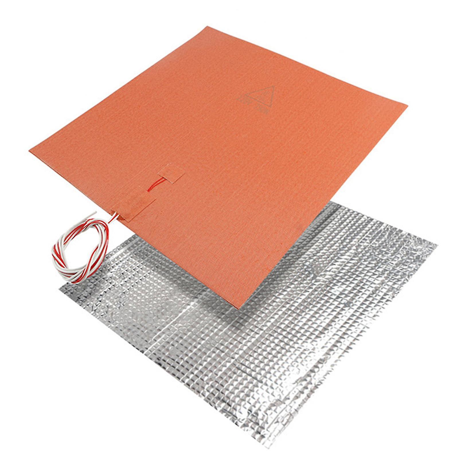 220v 750w Reliable Silicone Heater Low Power Wear-resistant Simple Installation 3d Printer Silicone Heating Pad Insulation Mat Set For Voron2.4