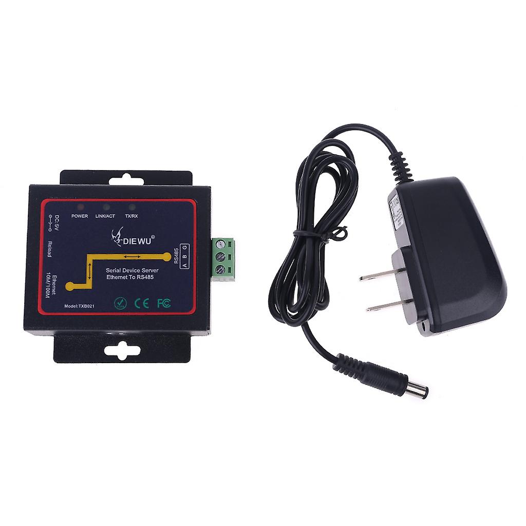 Sarjapalvelin RJ45 - RS485 LAN Ethernet Converter -moduuli sisäänrakennetulla verkkosivulla