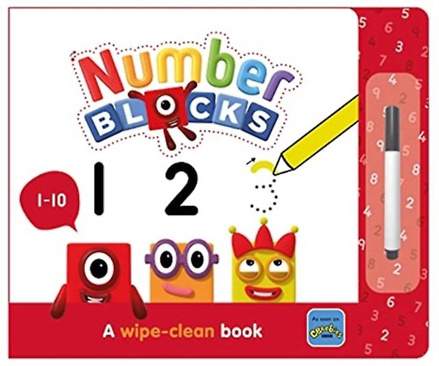 Numberblocks 110 A Wipeclean Book by Numberblocks Board book Book