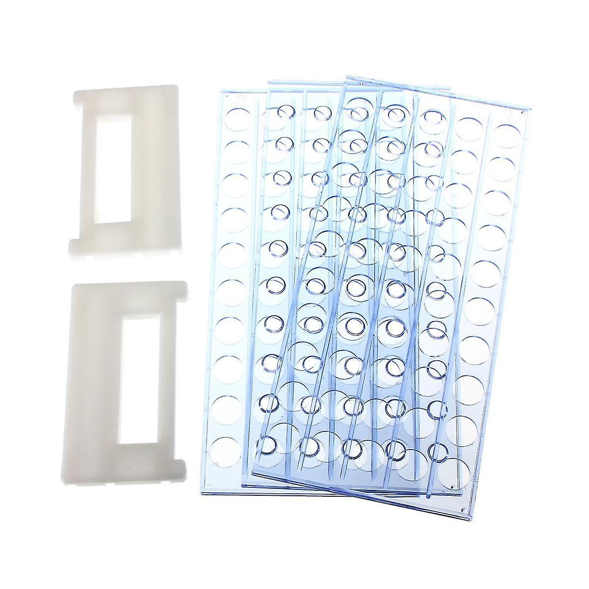 Tube D Bracket Rack For 12-1m Tubes 50 Hole Posits | Fruugo UK