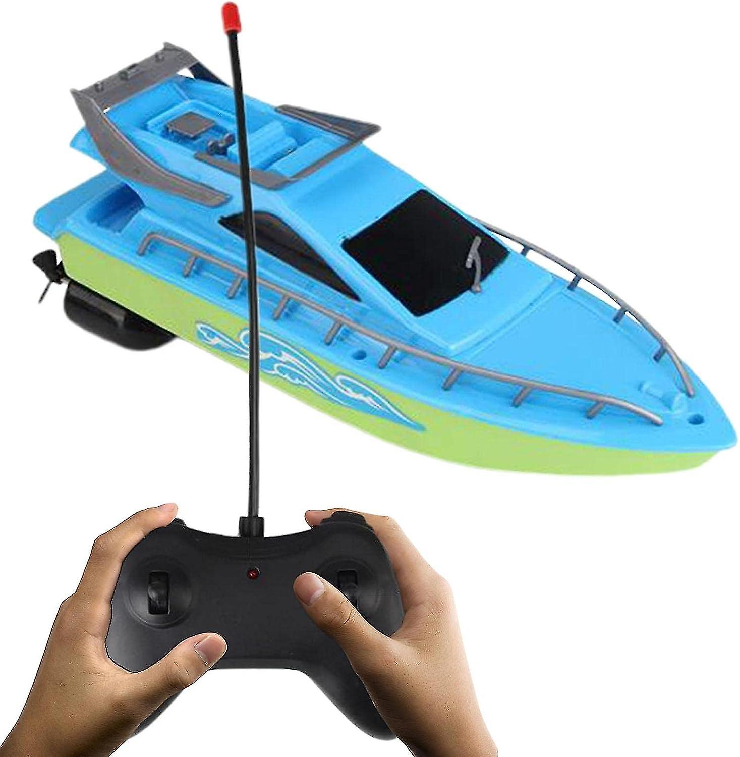 Loď na diaľkové ovládanie pre deti a dospelých, RC člny 2.4 GHz elektronické diaľkové ovládanie, vysokorýchlostný závodný čln Rc