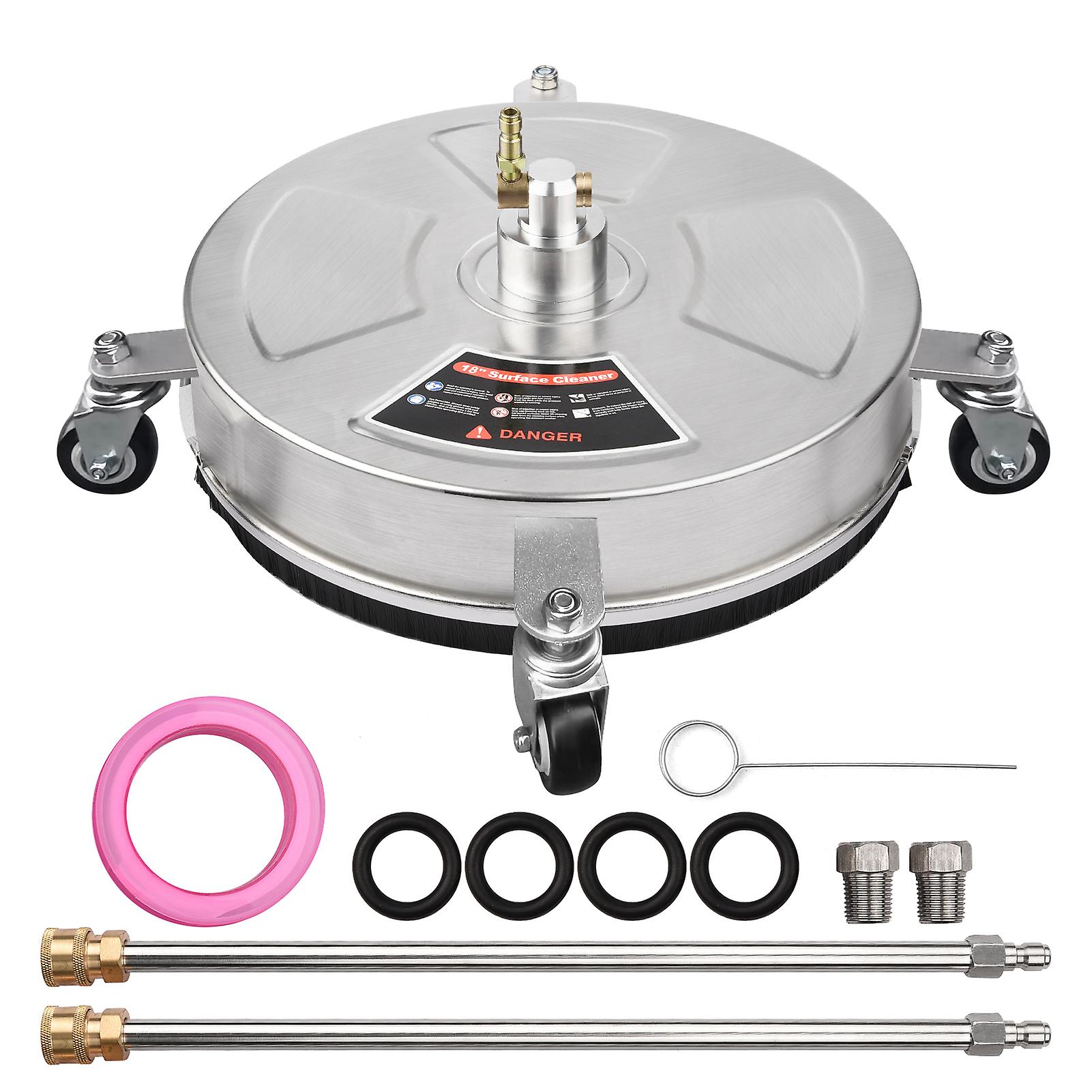 46cm/18inch Pressure Washer Surface Cleaner Stainless Power Washer