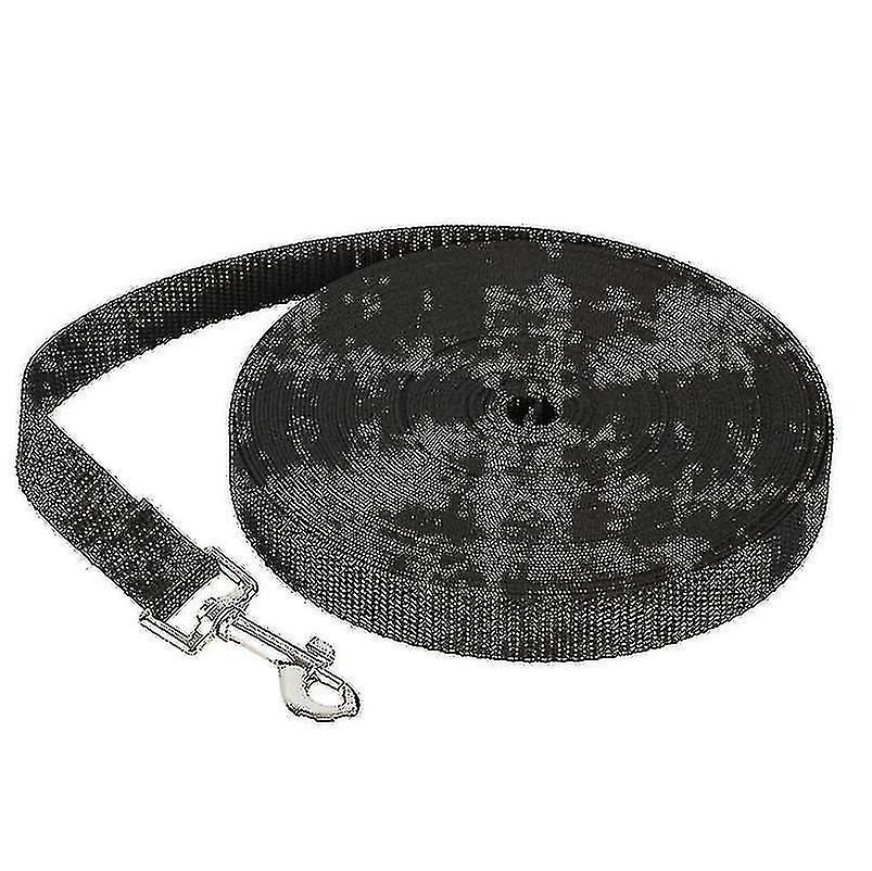 ナイロンペット犬リードリード、2cm * 3メートルブラックカラー