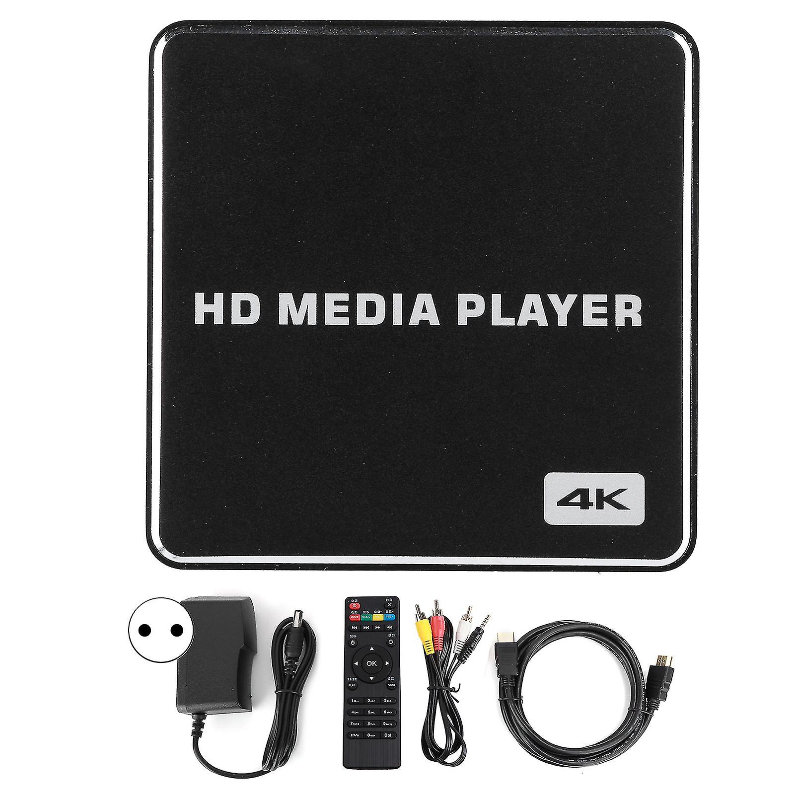 Mini 1080P USB Player with 4K Compatibility and Universal Power Input