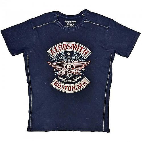 Aerosmith Unisex Adult Boston Pride T-Shirt