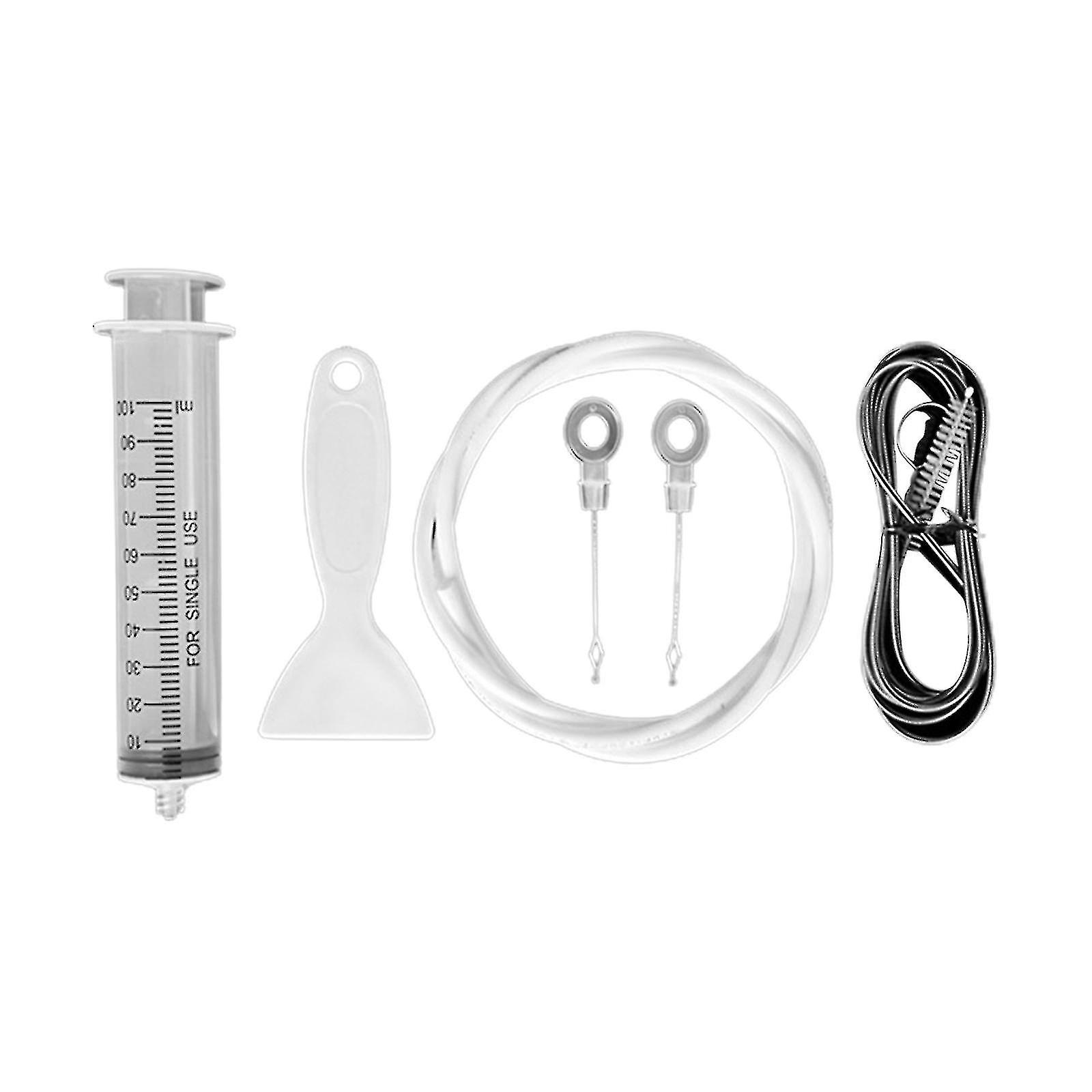5pcs/set Refrigerator Drain Hole Clog Remover Fridge Unblocker Cleaning Tool Kit Remover Dredge Cleaning Tools