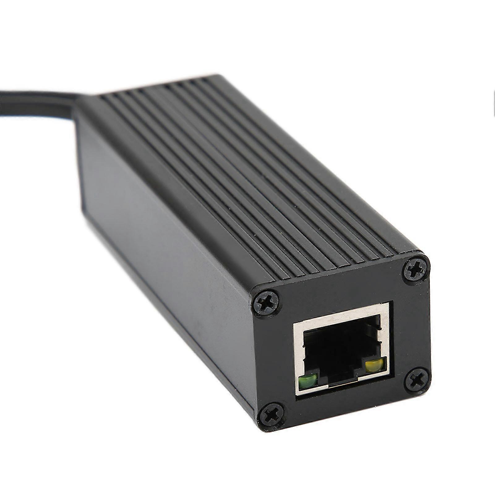 POE-Splitter-Metallgehäuse-Design 5V 2,5A Typ-C-Schnittstellen-Netzteil Gigabit-POE-Separator in Industriequalität