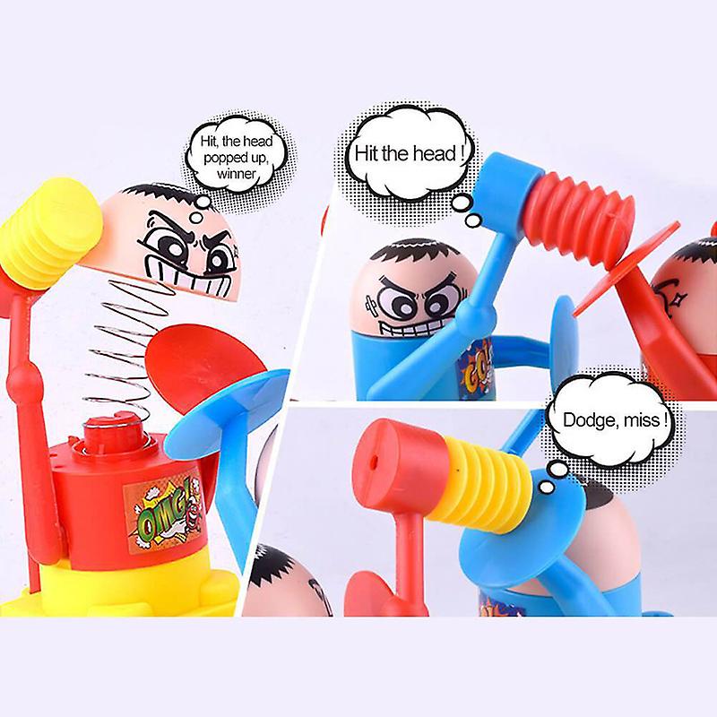 Battle Robot Hammer Toys Table Games Pressure Reduction Toy for Family Party Game