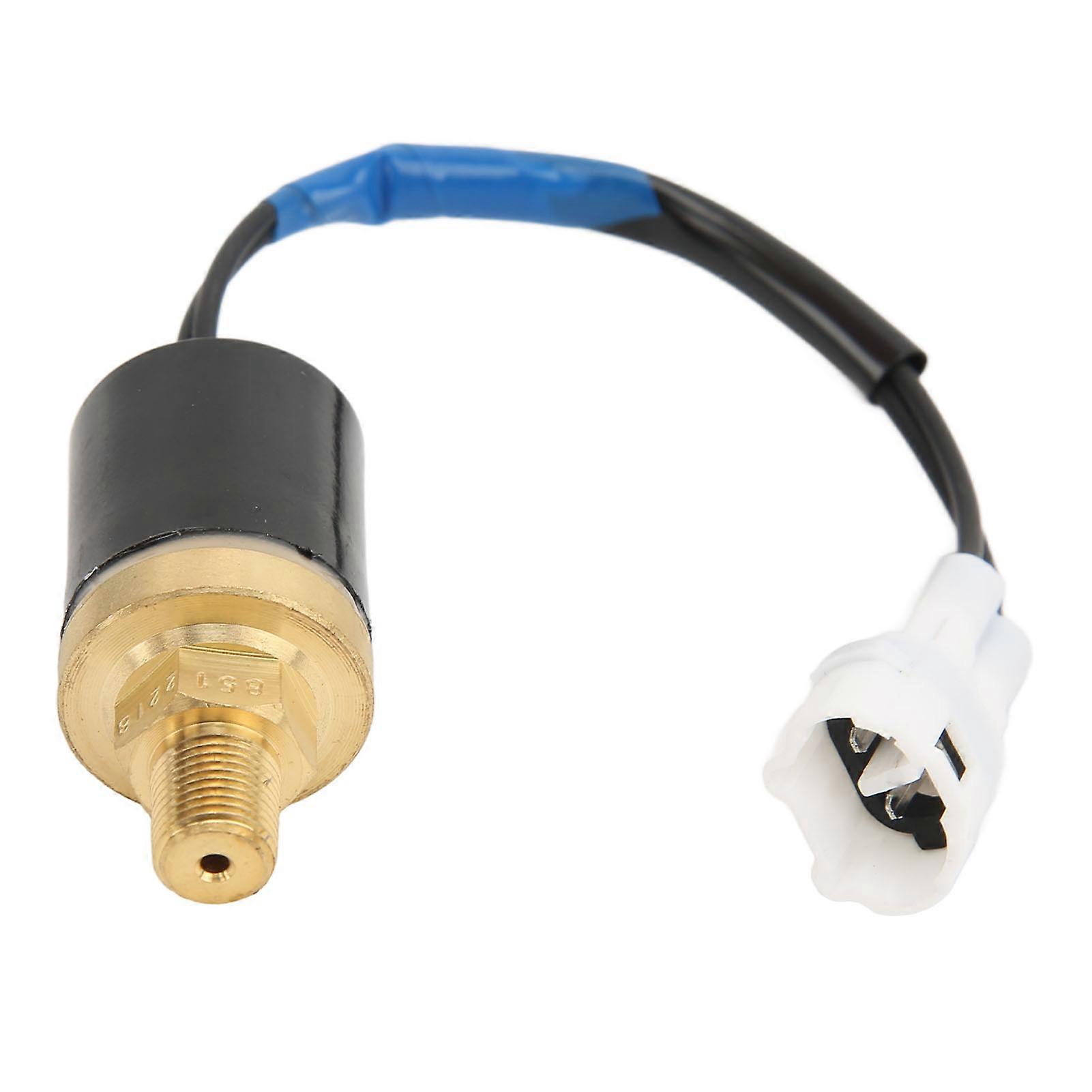 TICFOX Hydraulic Sensor Pressure Switch Hydraulic Sensor Replacement High Accuracy Brass Engine Pressure Switch for XCM Excavator