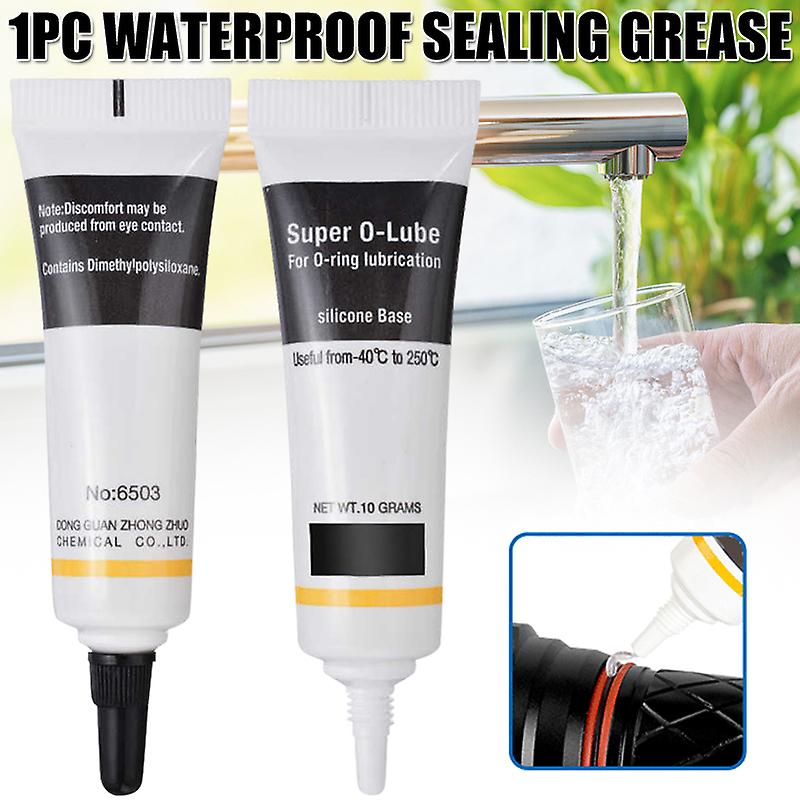 Waterproof Food Grade Silicone Lubricant Grease for O Rings Ring Faucet Plumbers 10g New