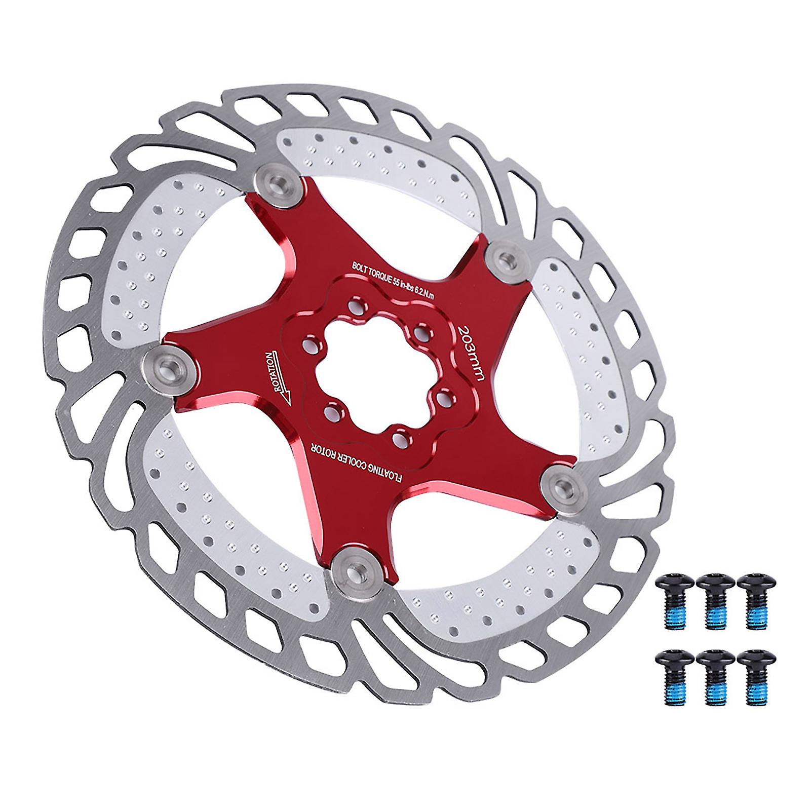 Stainless Steel Floating Brake Disc for Bicycle (203mm)