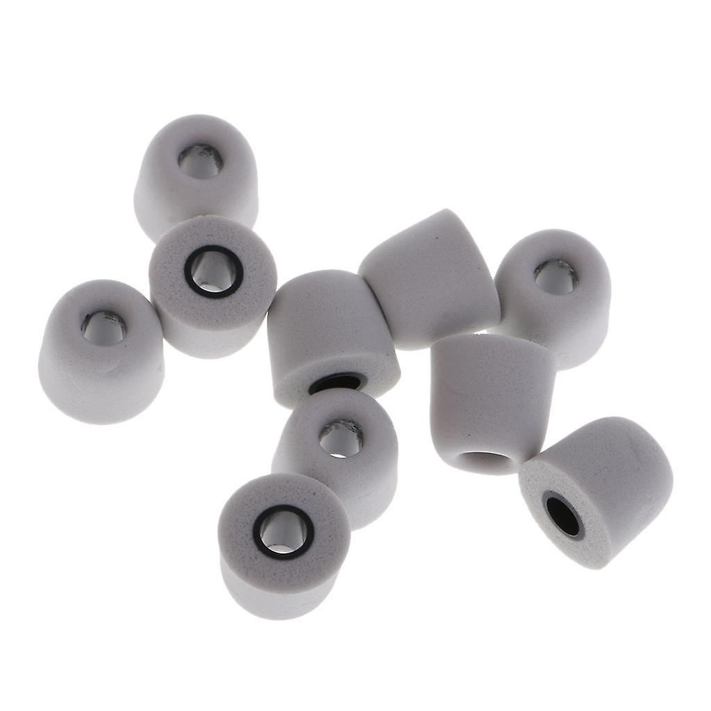 Earbud Memory Foam Eartips Earplug Tips For InEar Headphone 4.5 mm black