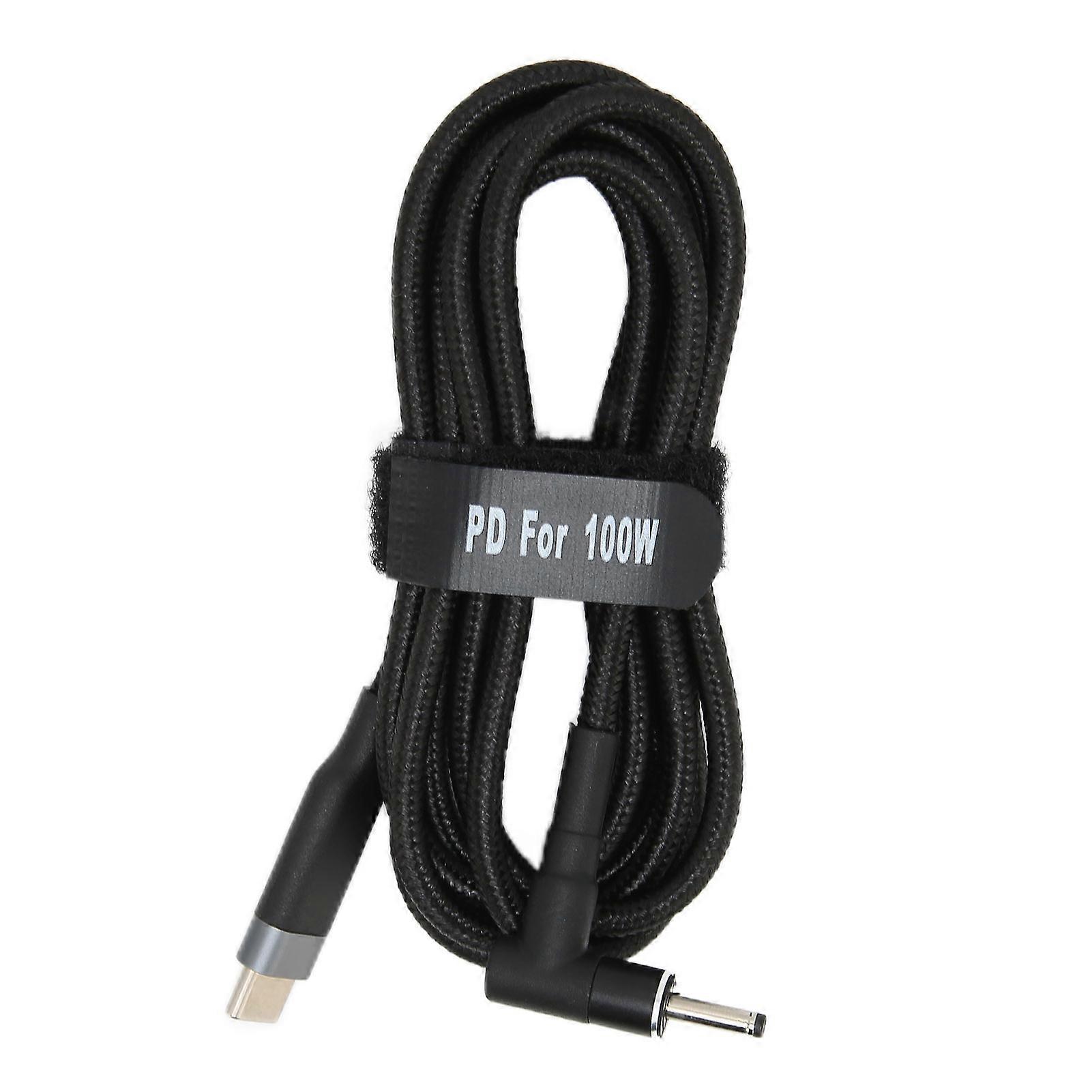 Laptop Charging Cable TypeC to DC Notebook Computer PD EMARK Chips Fast Charging Cable(1.5m )