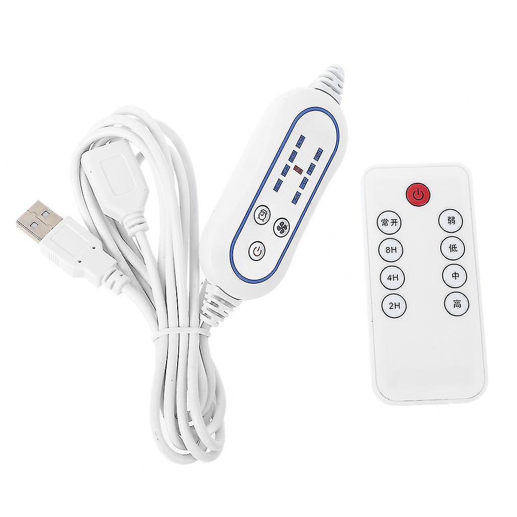 4 Speed Adjustable Remote Control Multi-purpose Remote For Usb Fan Led Light