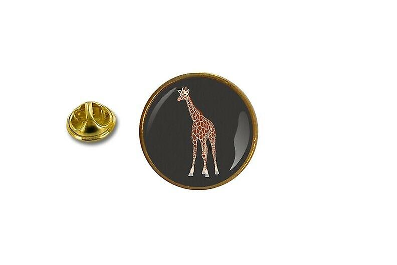 pine pine pin badge pin-apos;s metal with giraffe butterfly clamp