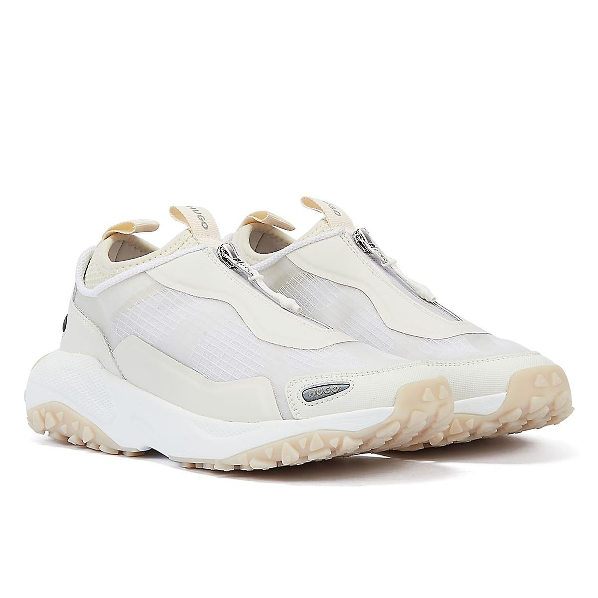 Hugo GO1ST Zip Women's White Trainers