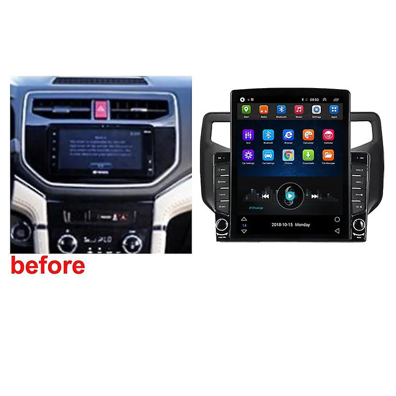 9.7" Android For Toyota RUSH 2018-2019 Tesla Type Car Radio Multimedia Video Player Navigation GPS