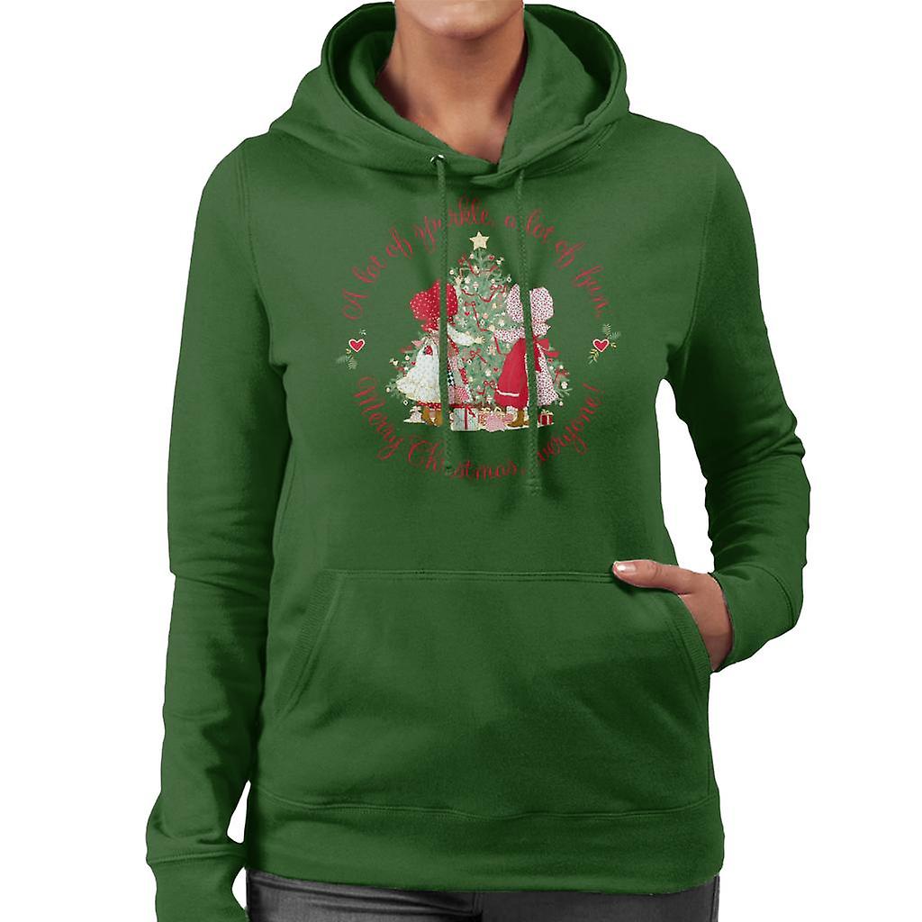 Holly Hobbie Christmas Sparkle And Fun Women's Sweat à capuche