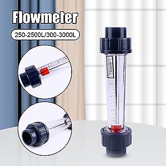 Débitmètre à Flotteur LZS-25 Plastique - Mesure Débit Liquide 300-3000L/H
