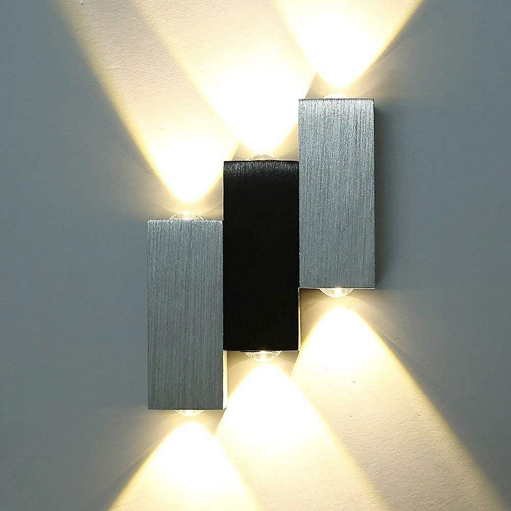 Wall light 6W Wall light Interior 2 Styles (Rectangular / Square) up and down lighting Suitable for 