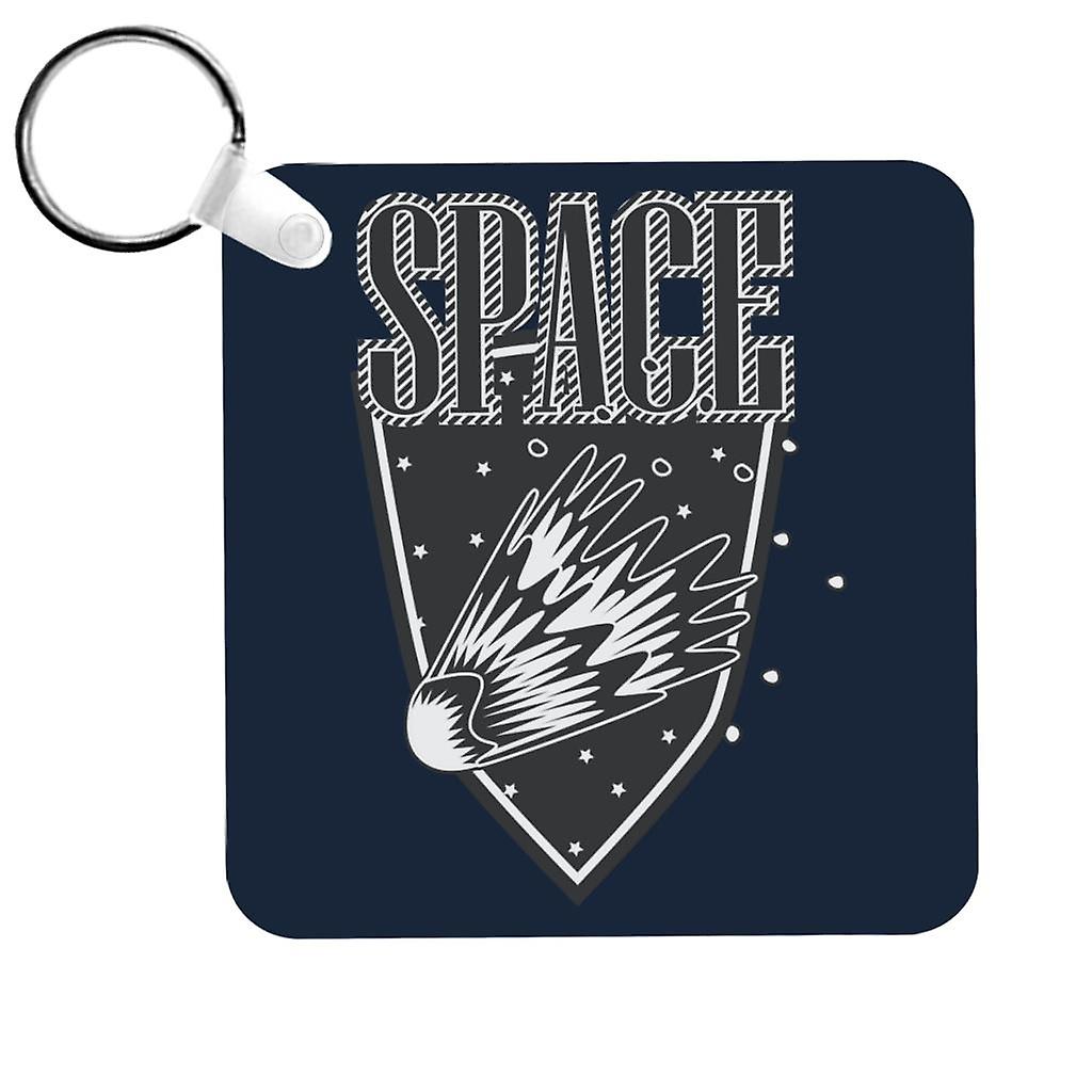 NASA Space Meteor Keyring