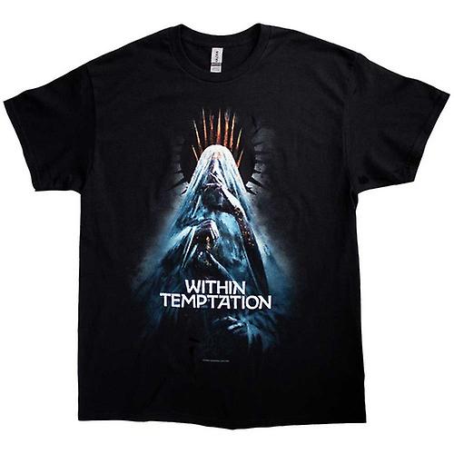 Within Temptation Unisex Adult Bleed Out Veil Back Print T-Shirt