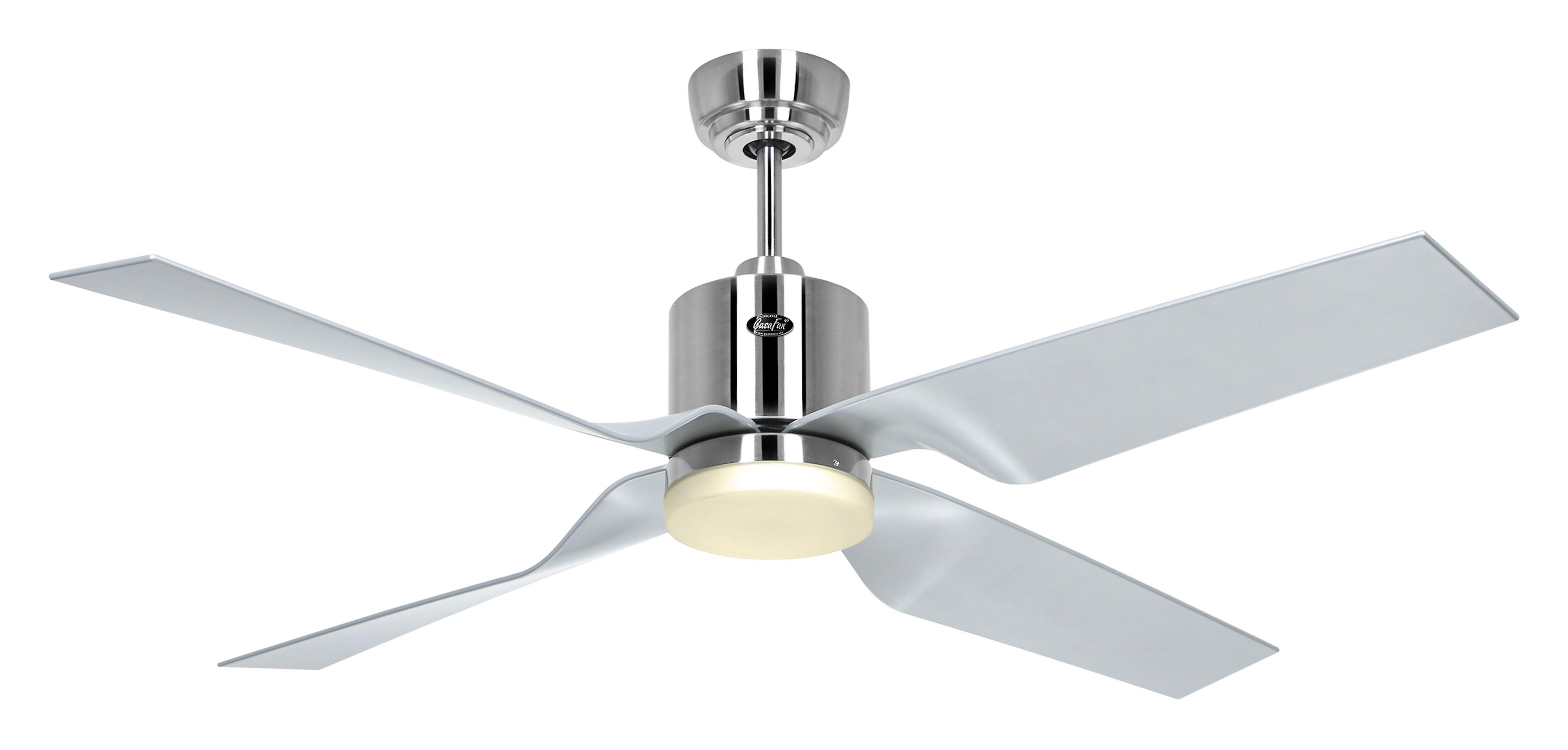 Ventilateur de plafond DC Eco Dynamix II-Z WiFi BN avec LED