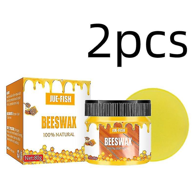 2stk Møbelpleje Polering Bivoks Vandtæt Lysning Slidstærk Vedligeholdelse af trægulve Bivoks