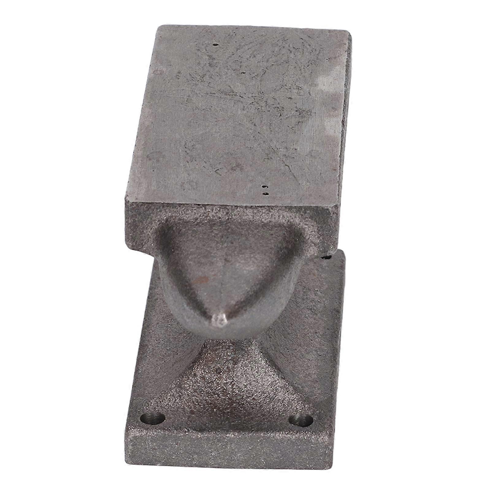 Anvil Horn Cast Iron 3LB Bench Rustproof High Hardness Forging Tool for Riveting