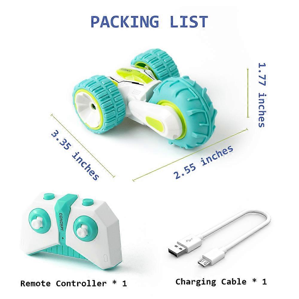 סינובן מיני RC מכוניות צעצוע לרכב פעלולים, 2.4GHz שלט רחוק רכב דו צדדי סלטות 360 כלי רכב מסתובבים, צעצועים מתנות לילדים