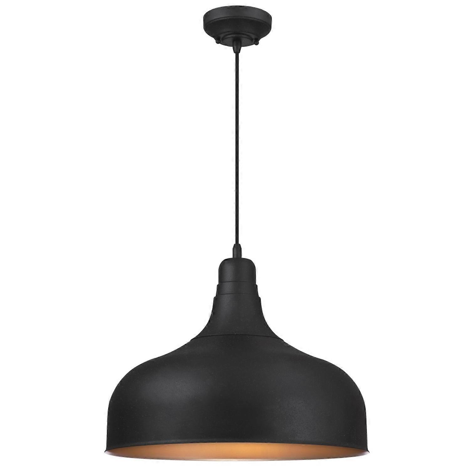 Morton pendant light iron structured