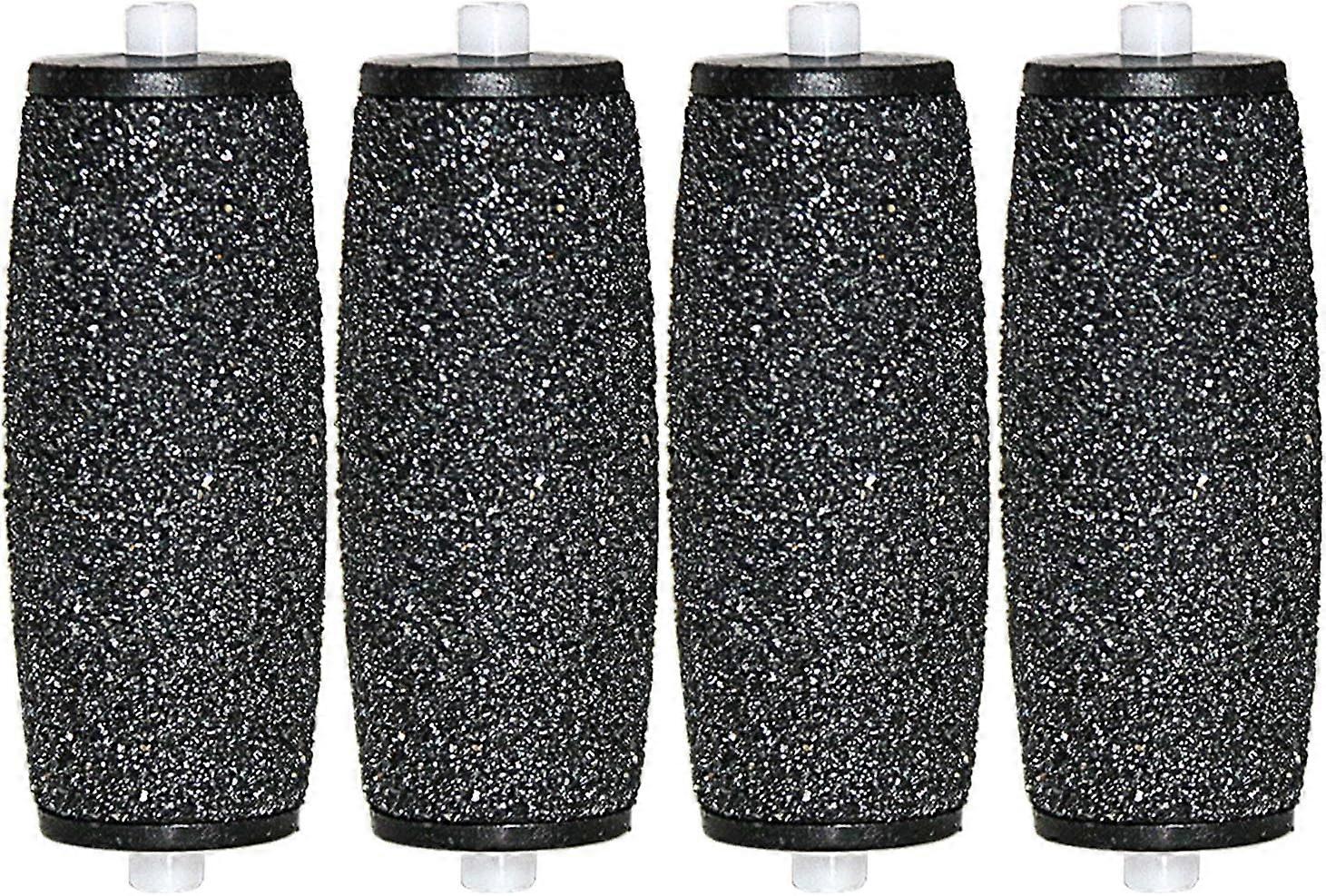 [4 Pack] Extra Coarse Replacement Rollers Compatible for Scholl Velvet Smooth Express Pedi Electric Grater Replacement Rollers Compatible for Scholl V