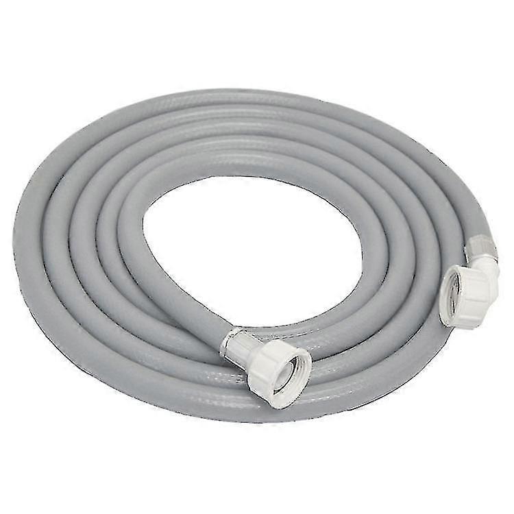 Tuyau d’entrée d’eau pour machine à laver, lave-vaisselle, 1,5 m gris Machine à laver Tuyau d’entrée Machine à laver Tuyau