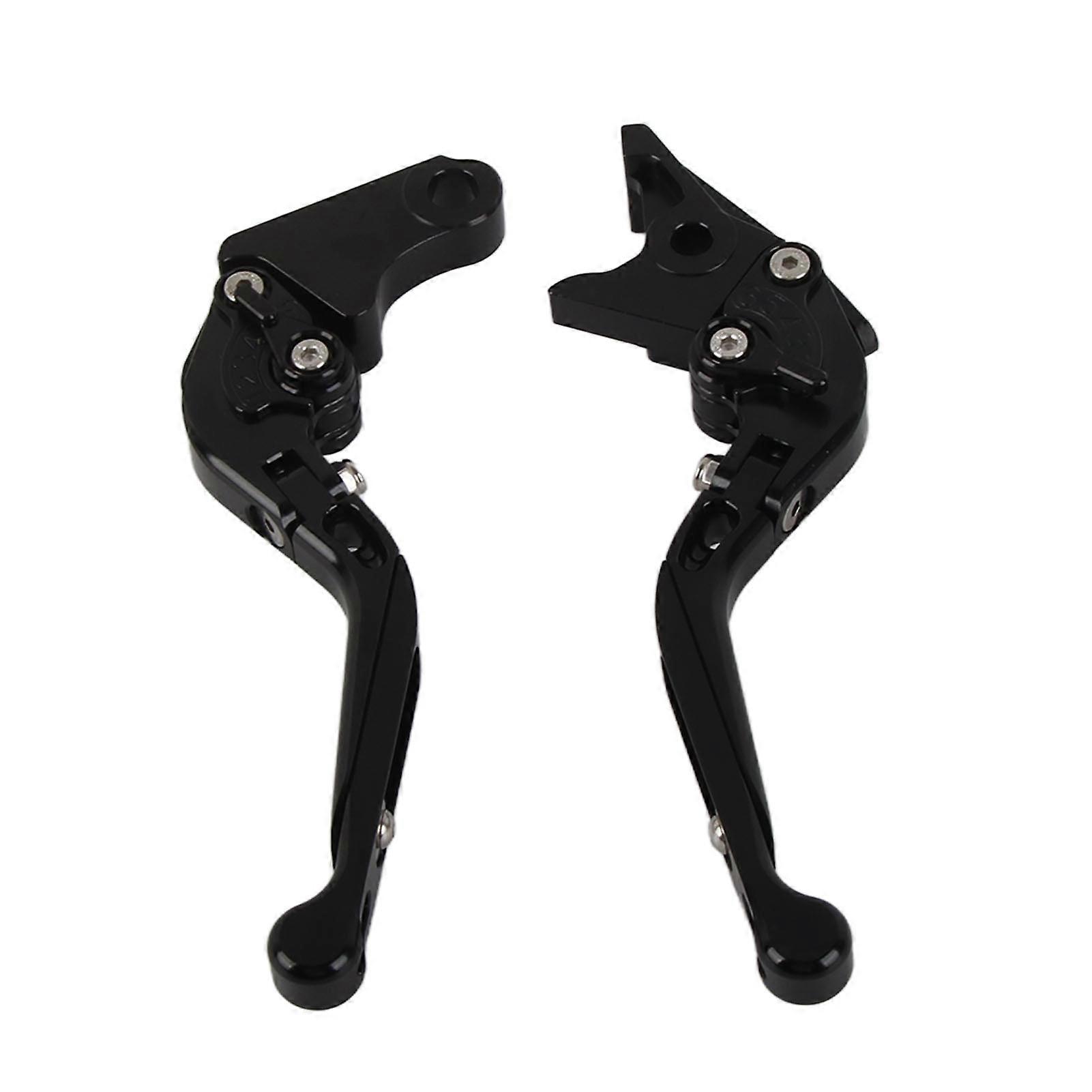 1 ζεύγος μοχλού κυλίνδρων κύριων κυλίνδρων φρένων μοτοσικλετών ρυθμιζόμενος μοχλός κυλίνδρων συμπλέκτη για CB500F 250 CMX250 CM250 NC700S μαύρος