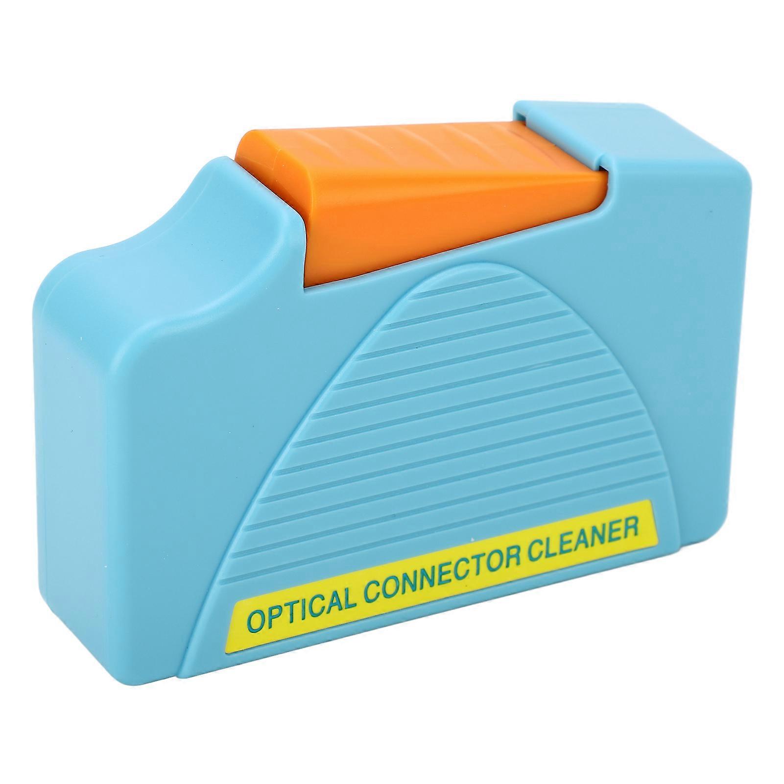 Fiber Optic Cleaning Box Optical Connector Cleaner Jumper End Face Cable Accessories Blue