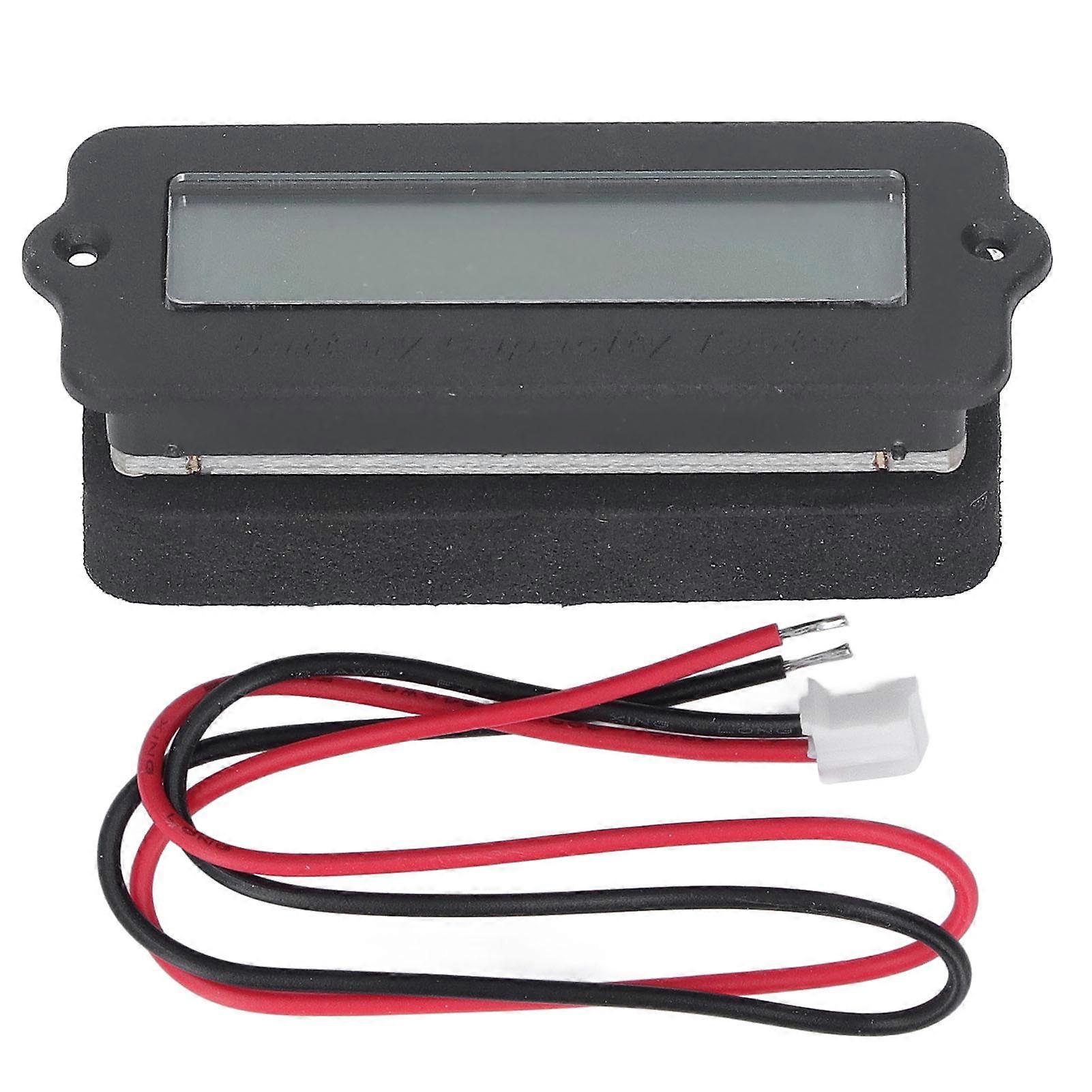 Battery Meter with Backlight Digital Voltage Indicator Lithium Battery Capacity Monitor 8?63V 3Pb