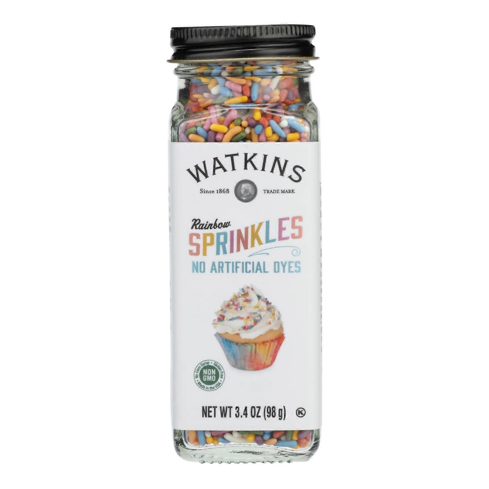 Watkins - Decorating Sprinkle Rainb - Cs De 3-3.4 Oz