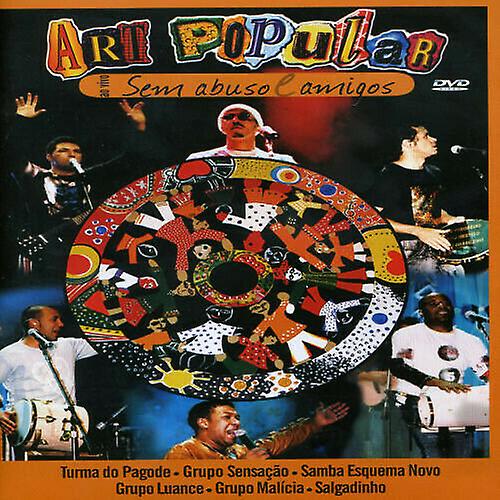 Art Popular Sem Abuso E Amigos - Ao Viv DVD - Region 2