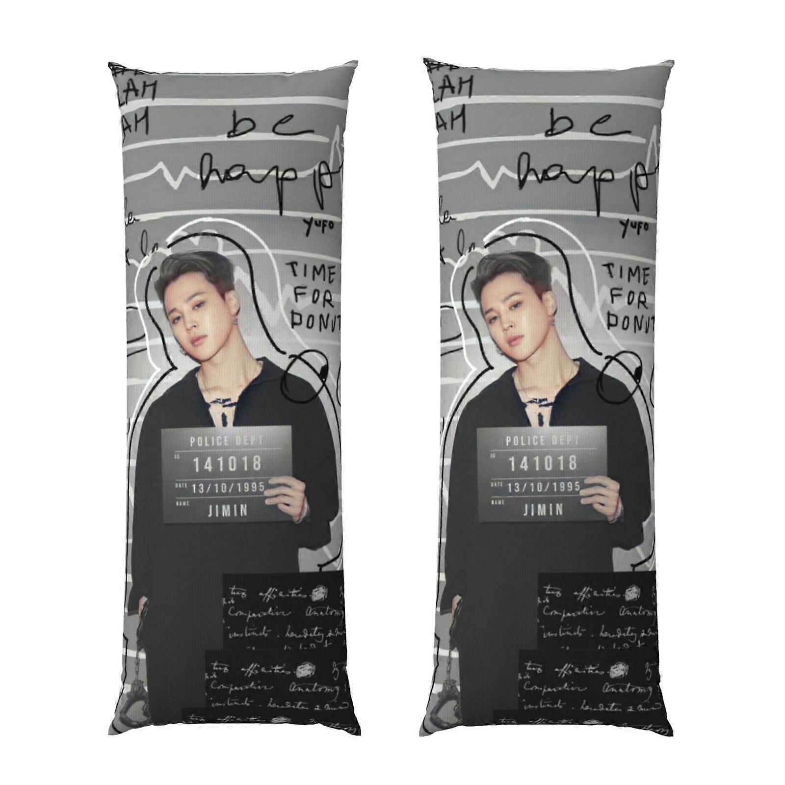 BTS Jimin (180) Fronha de Corpo BTS Jimin (180) Capa de Almofada de Tamanho Completo-ML253