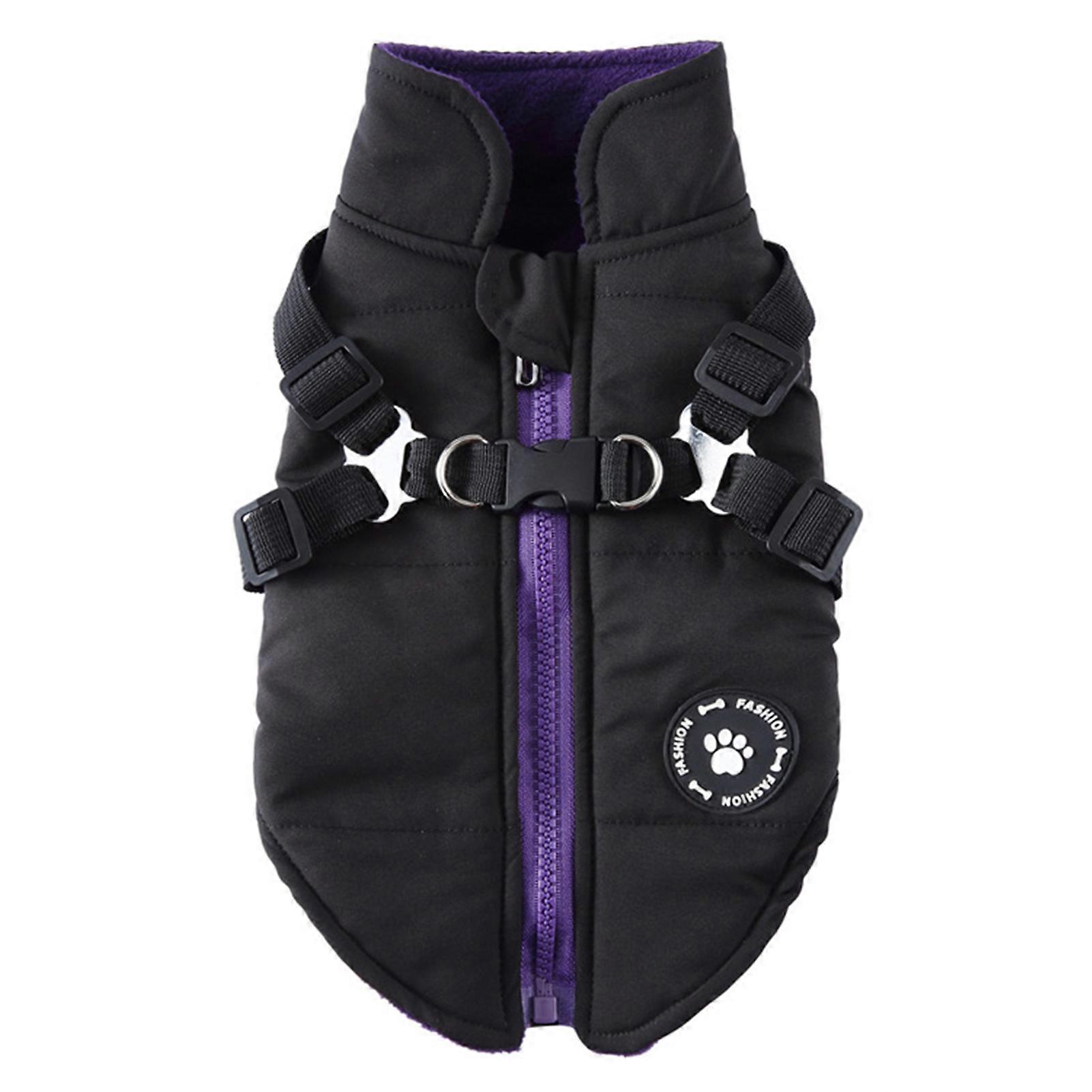 Regolabile Pet Harness Cappotto Addensare Moda Giacca di Cotone Invernale per Cani di Piccola Media Taglia