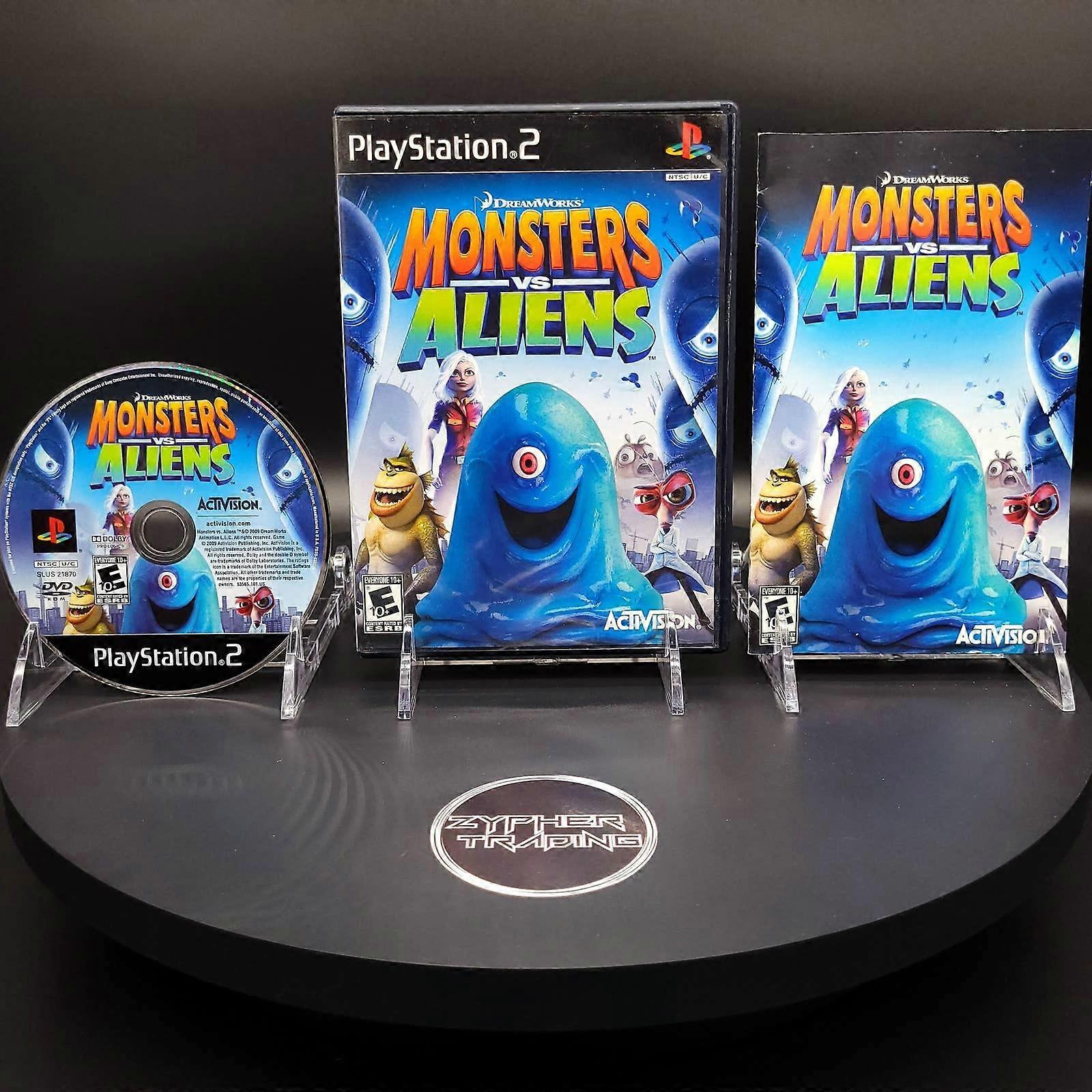 Monsters vs. Aliens (PS2) - PAL - New & Sealed | Fruugo US