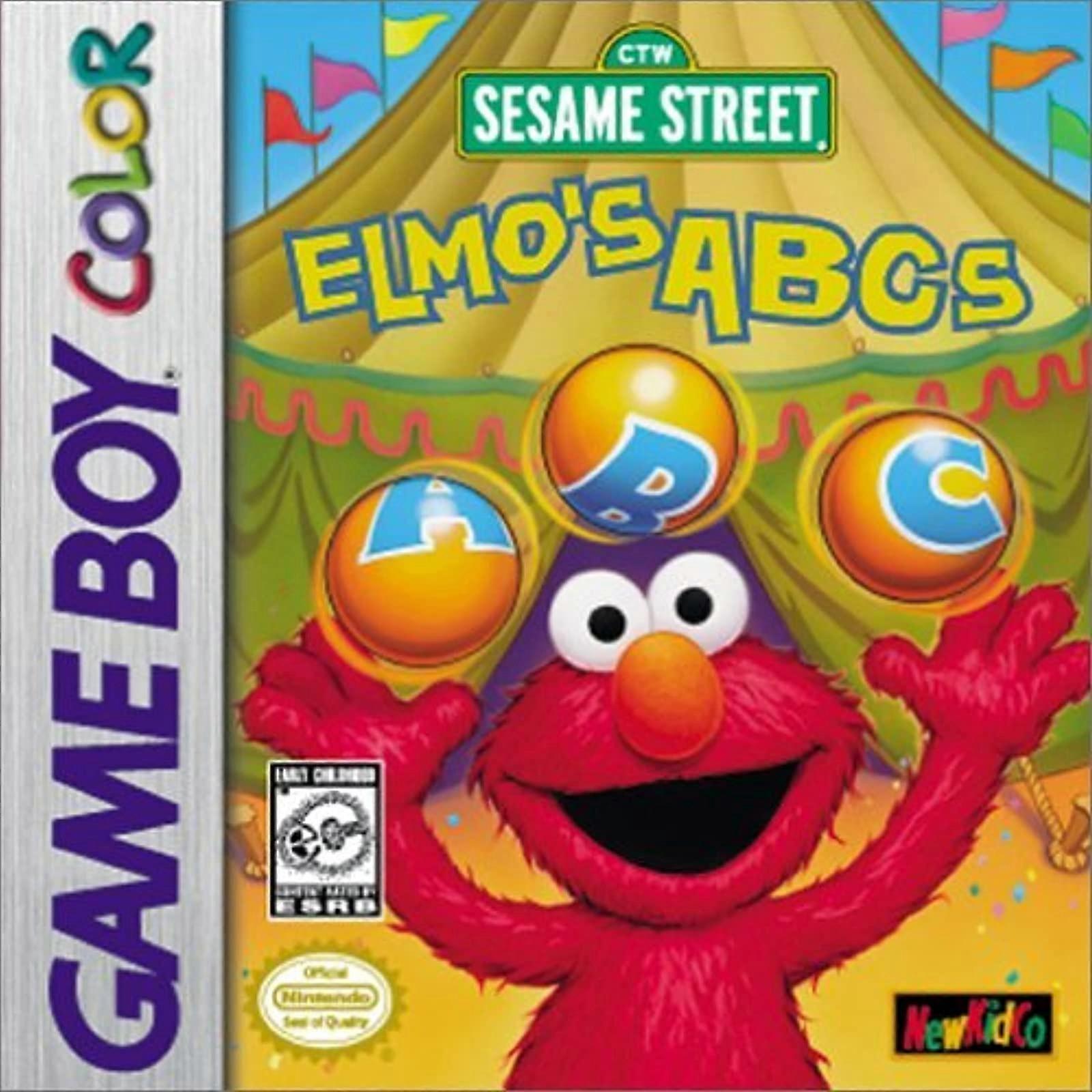 Elmos ABCs  Game -  - PAL - New & Sealed