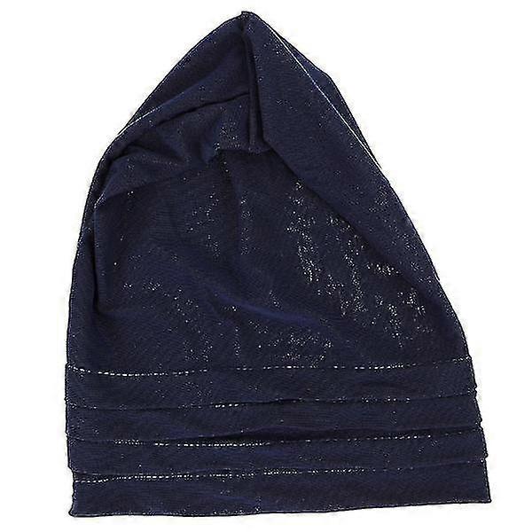 Cotton And Linen Sleeping Cap Sleeping Hat Elastic Nightcap Comfortable Bonnet Sleeping Hat