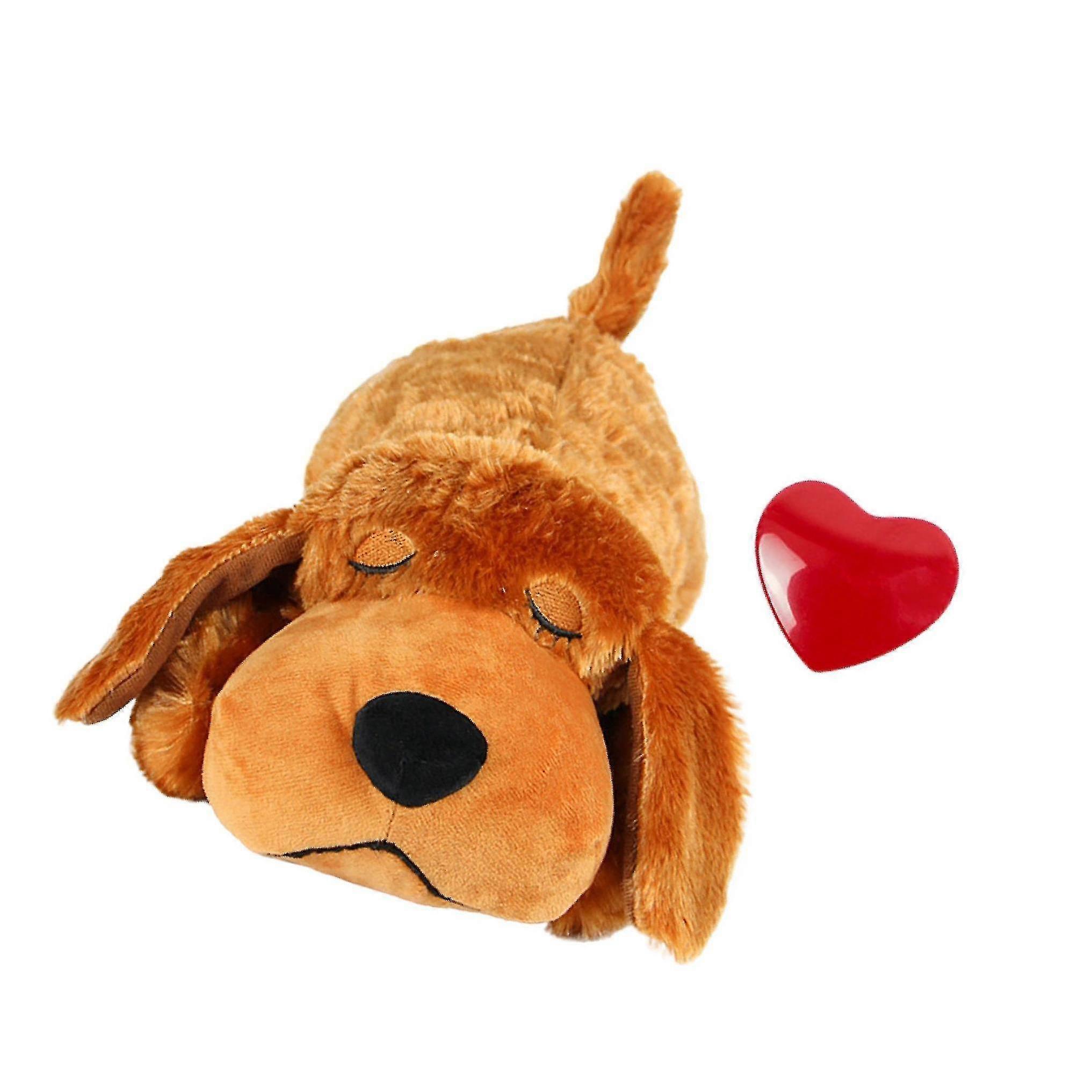 1/3 Puppy Toy With Heartbeat Dog Calming Behavioral Sleeping Training