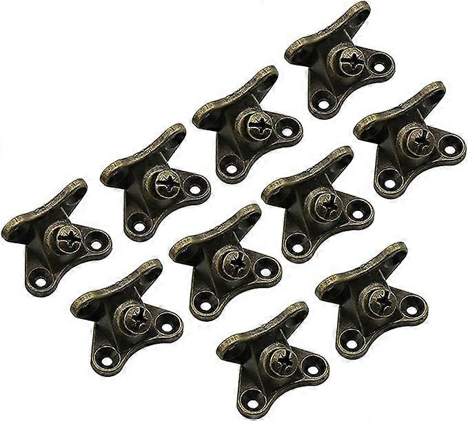 SPORTARC Pack of 10 Removable Combination Butterfly Corner Red Antique