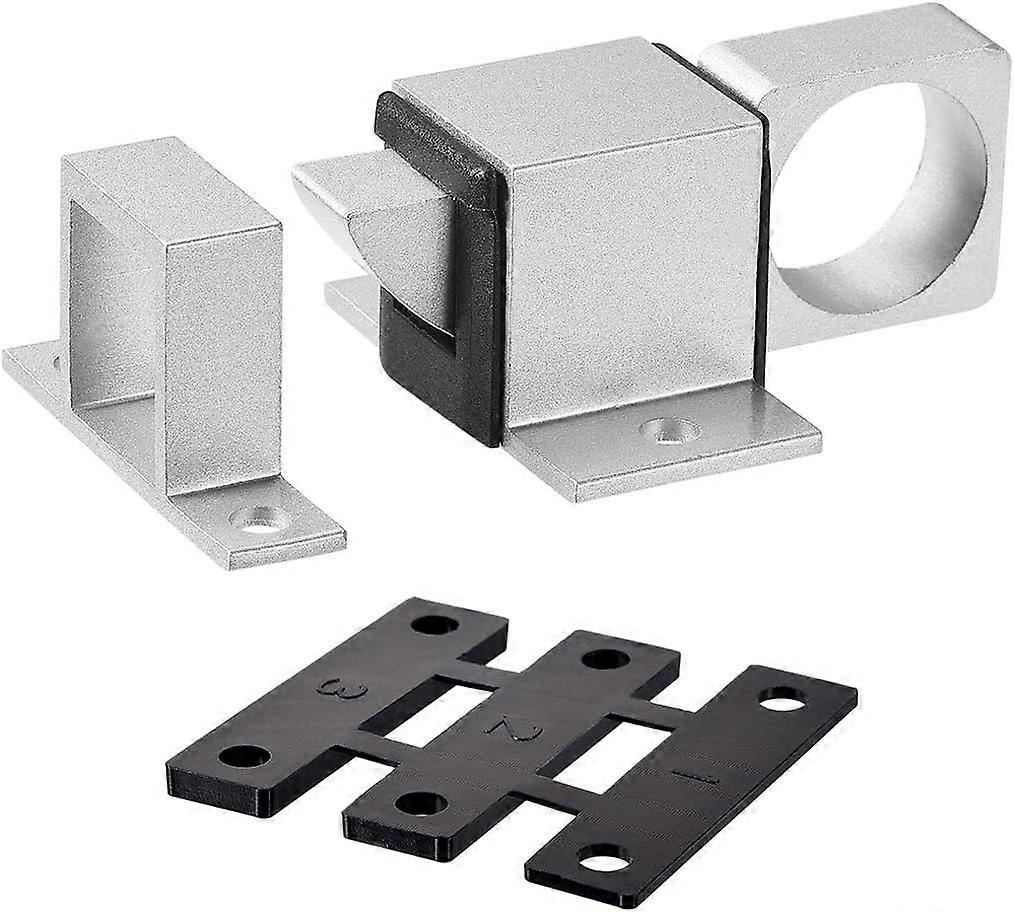 Door Bolt Latch, Aluminum Alloy Security Automatic Window Gate Spring Bounce Lock