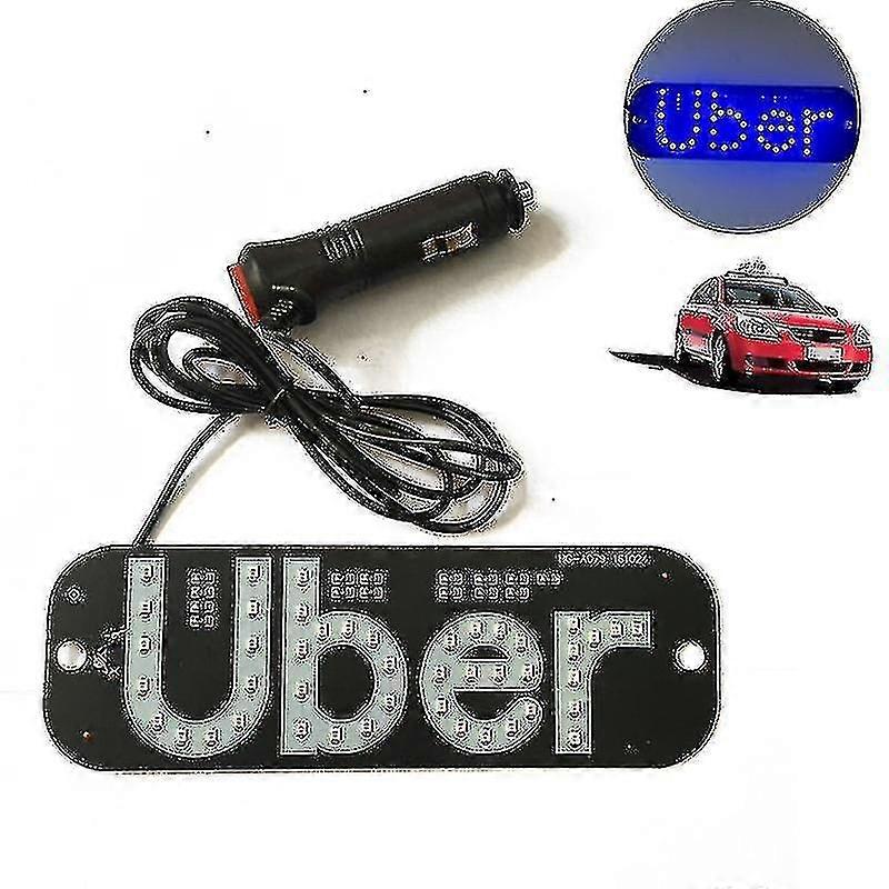 12v Led Car Taxi Cab Indicator Energy Saving Windscreen Sign Windshield Light Lamp