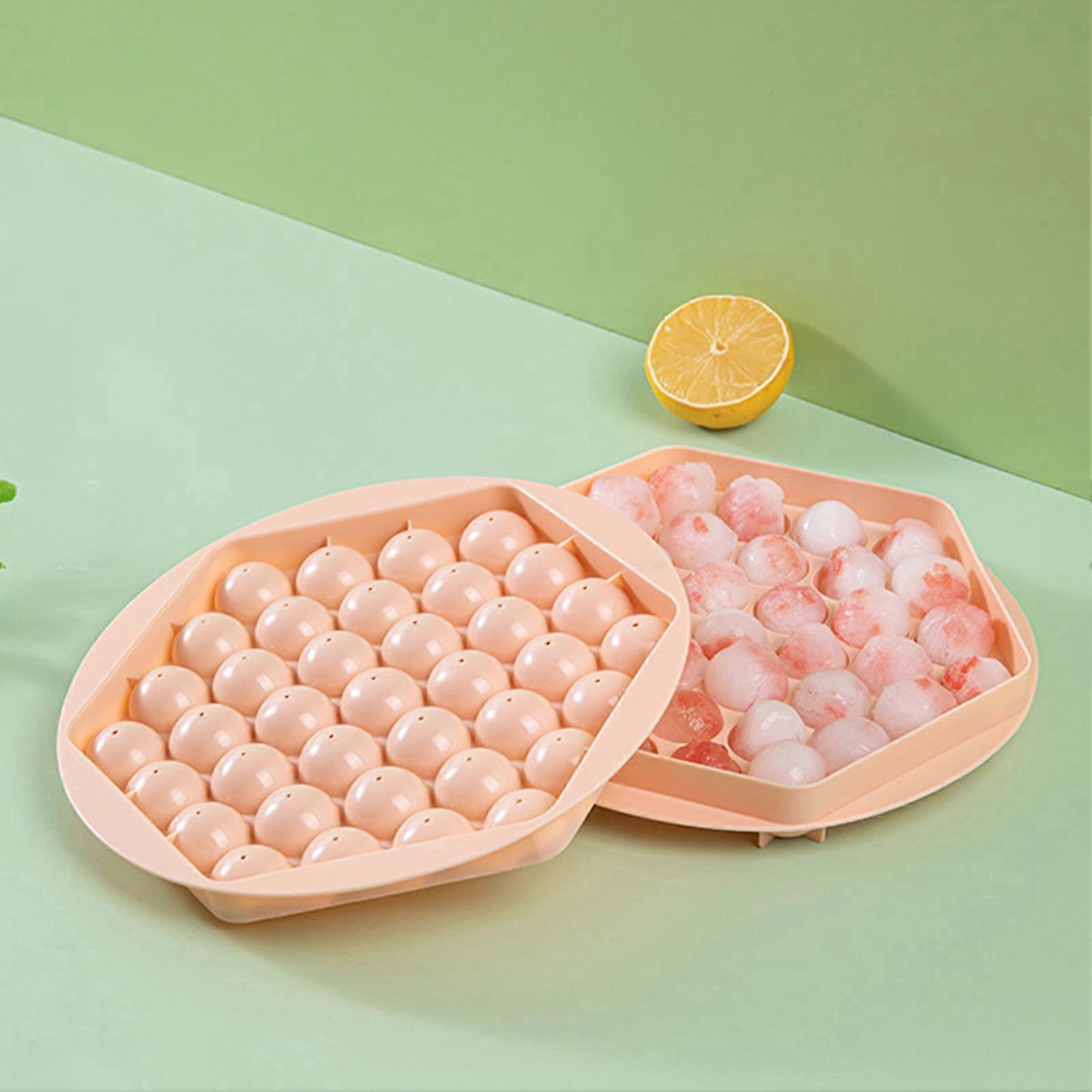 Ice Making Mould Round Stencil Set Lightweight Flexible Easy Release Ice Mould For Iced Cold Brew Coffee