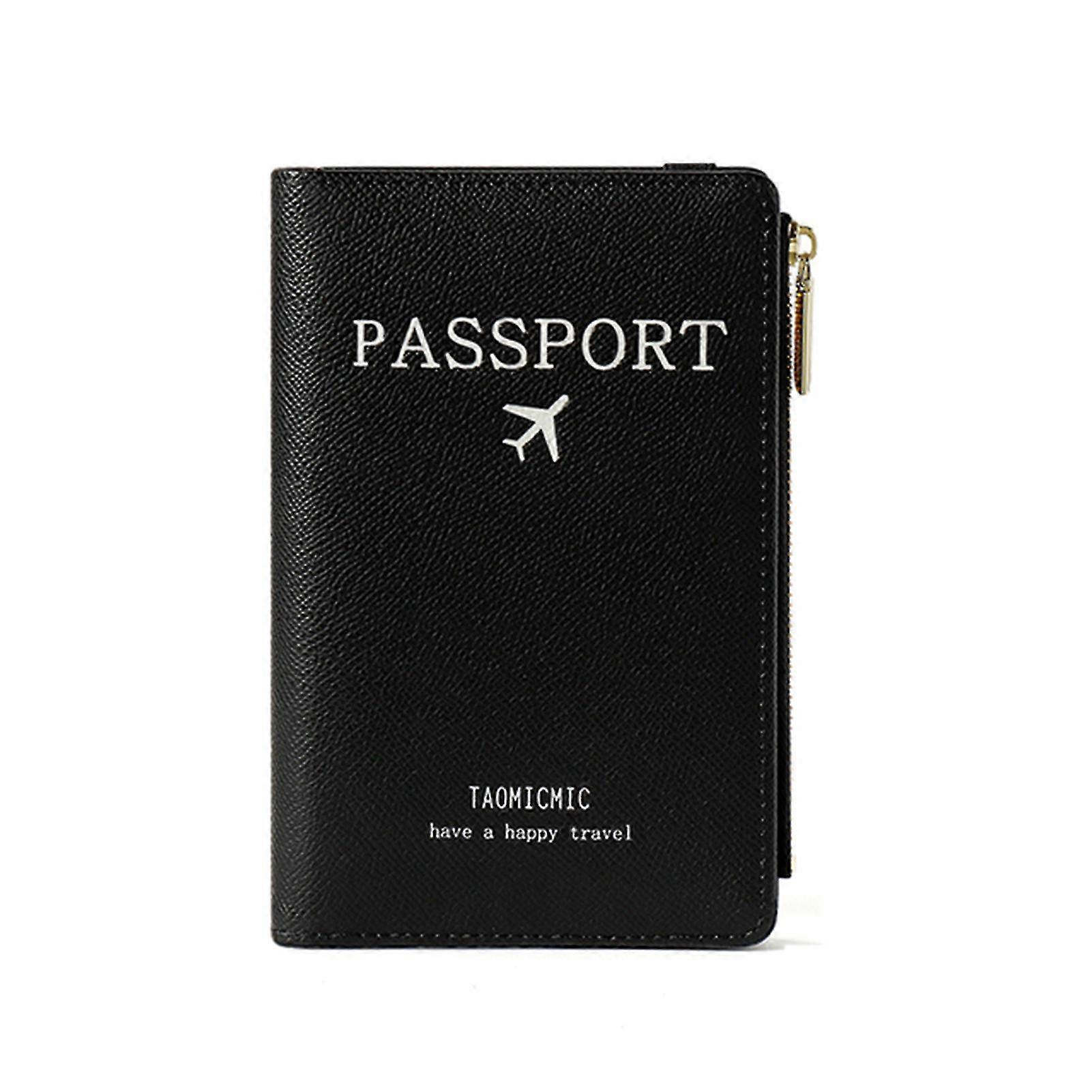 Passport Holder Card Slots Not Easy To Age And Easy To Clean Perfect Gift Choices For Friend And Colleagues