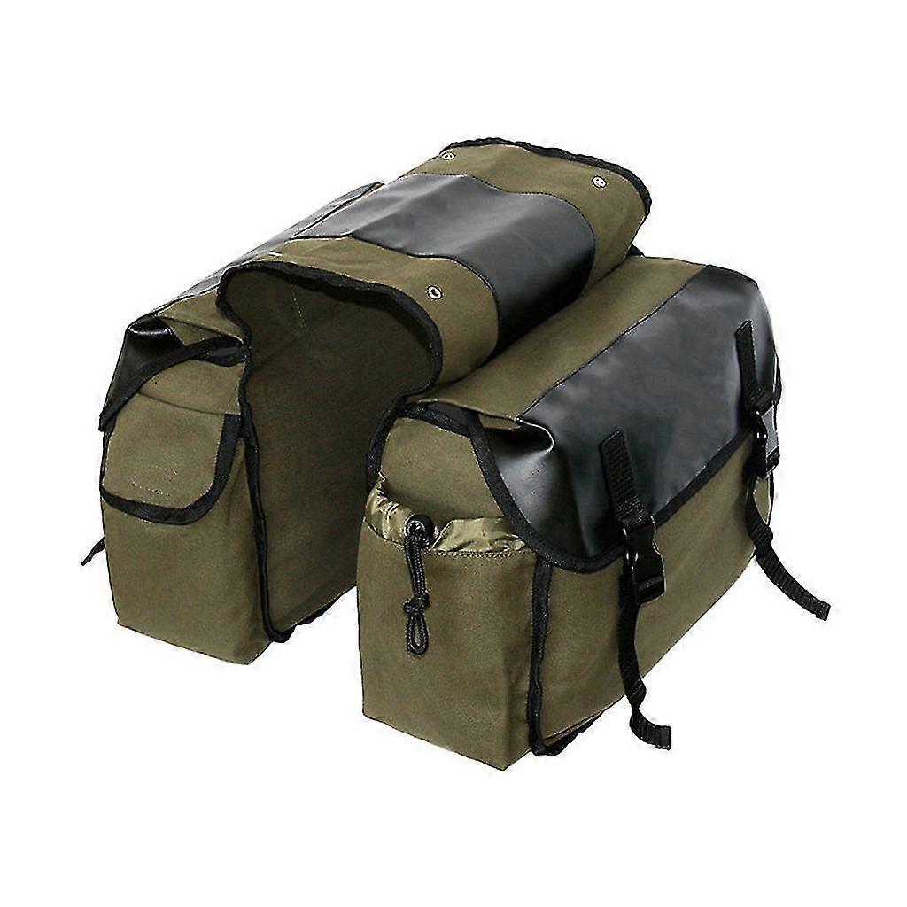 Sykler Bag Pannier Rack, 40l Stor sykkel bag Sykler Bagasje Carrier Bike Bag